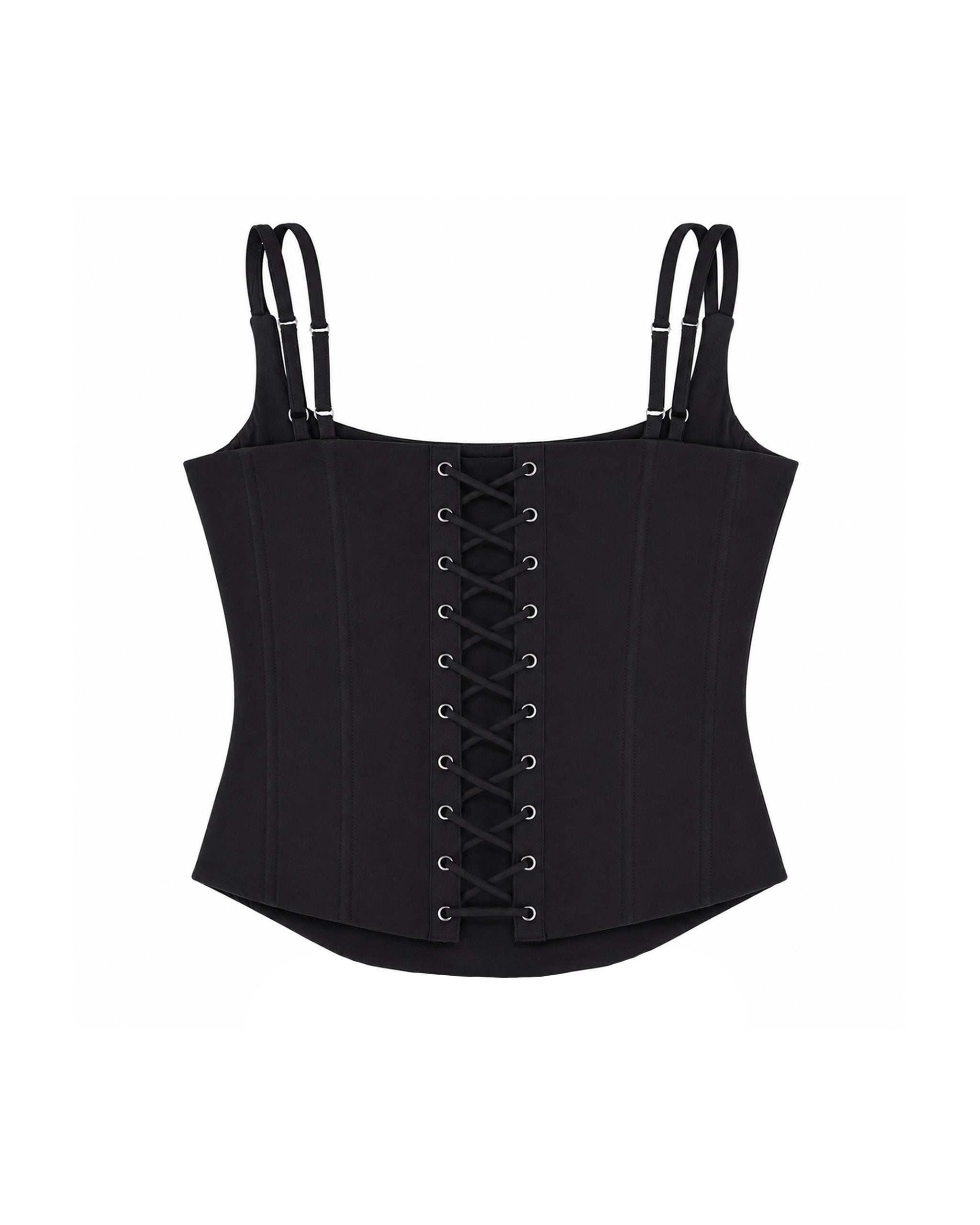 Onyx Halo Corset Top